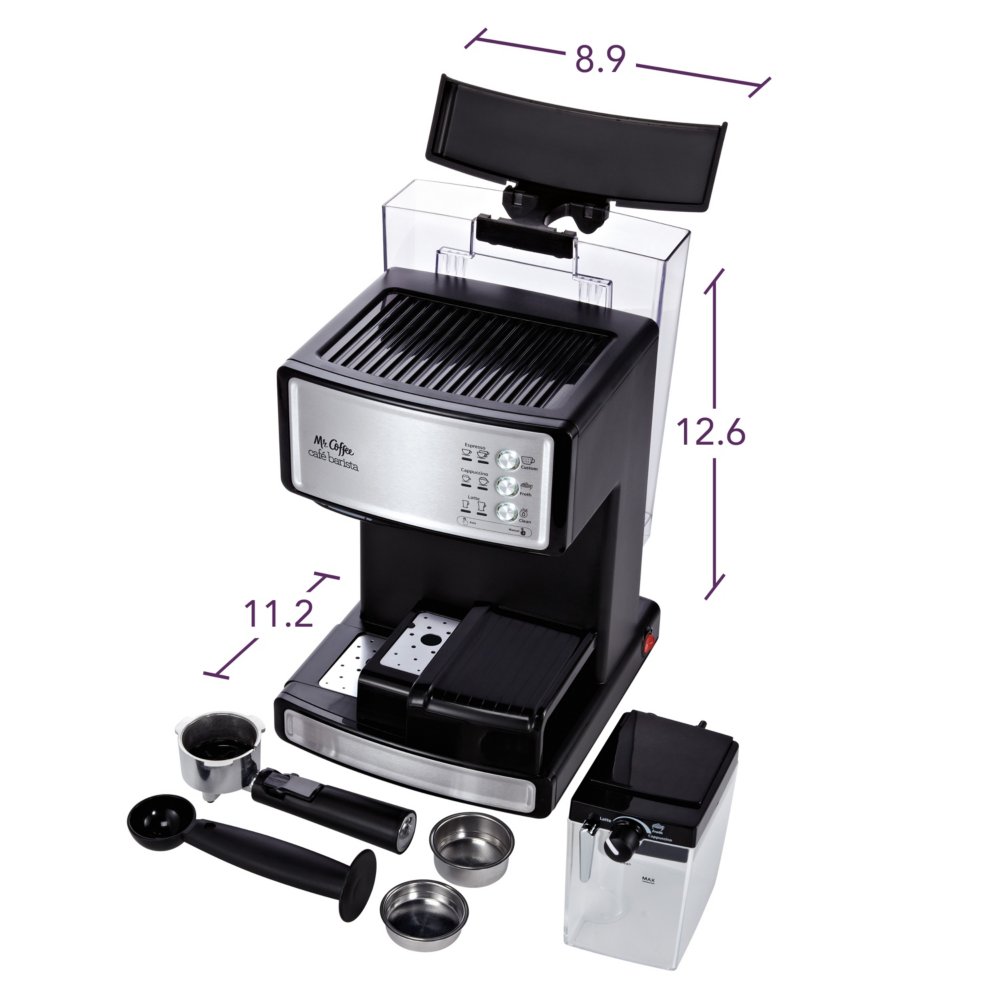 Mr. Coffee Cafe Barista Review: A Hard-Working Espresso Machine