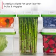 fresh works containers are sized just right for your favorite fruits and veggies image number 9