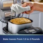 Stainless steel bread maker in use image number 6