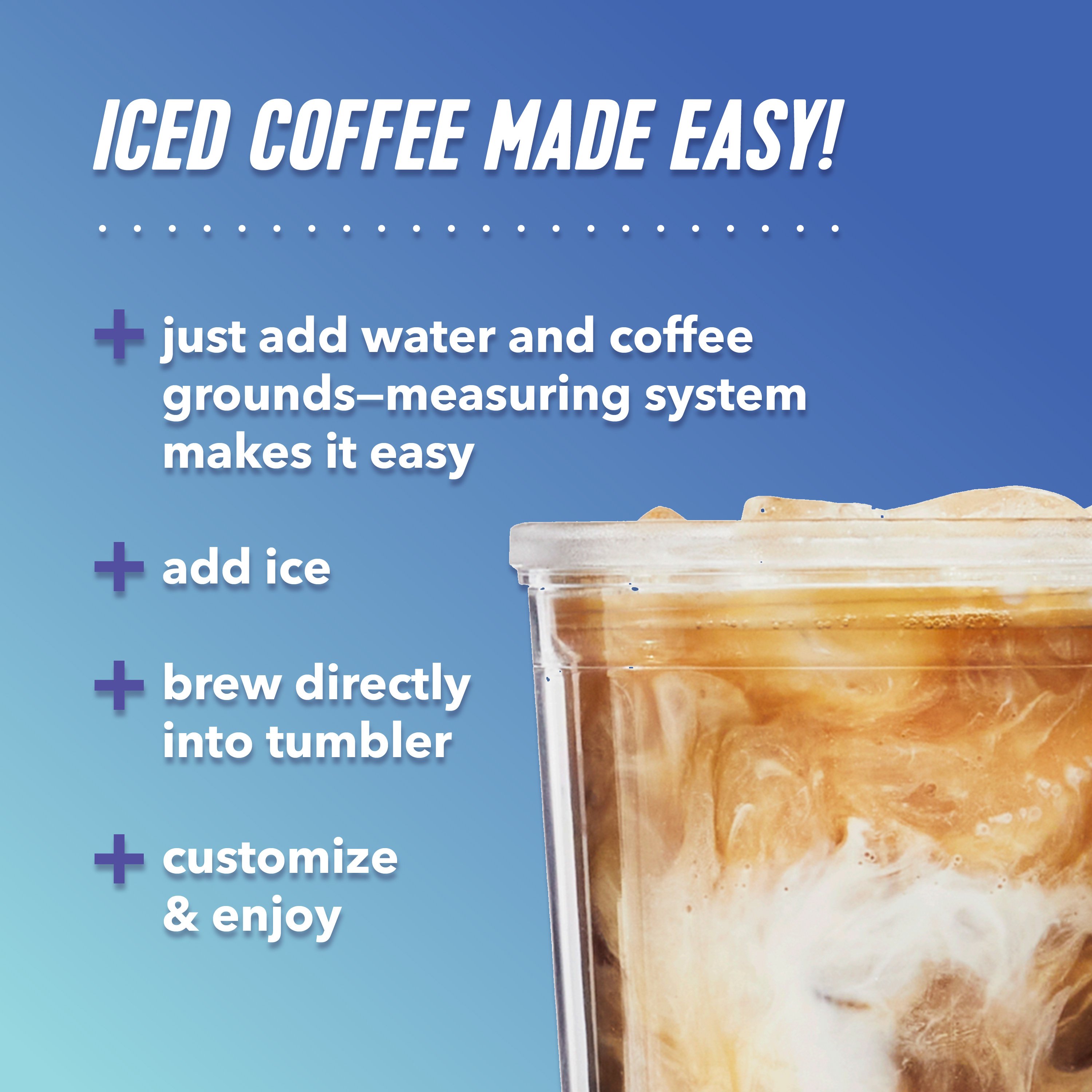 Mr. Coffee® Single-Serve Iced™ and Hot Coffee Maker with Reusable