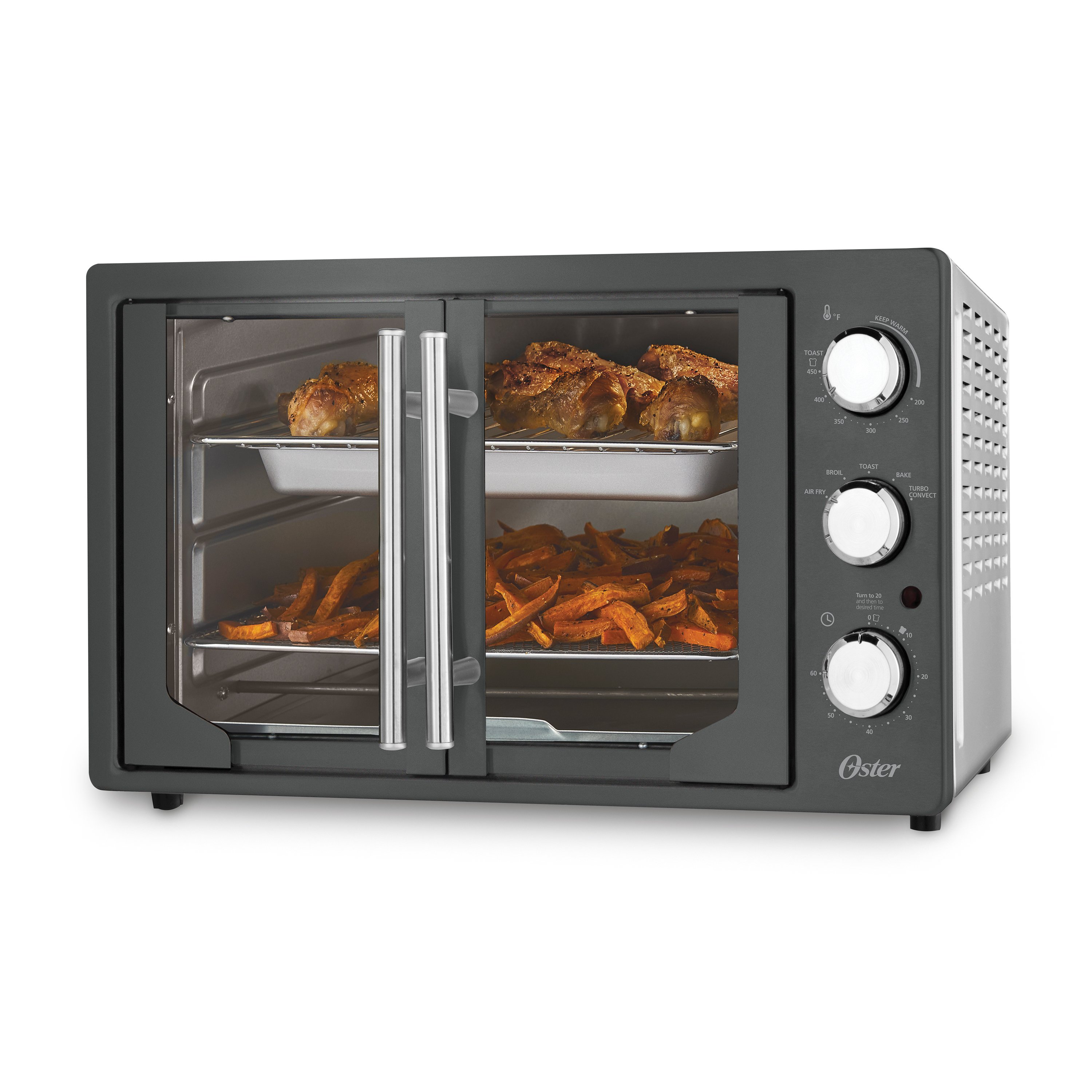 Oster XL 11-in-1 Digital French Door Air Fry & Grill Convection Oven