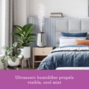 ultrasonic humidifier propels visible cool mist image number 2