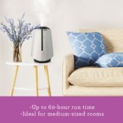 humidifier has up to 60 hour run time ideal for medium sized rooms image number 4