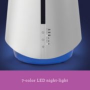 humidifier has 7 color L E D night light image number 6