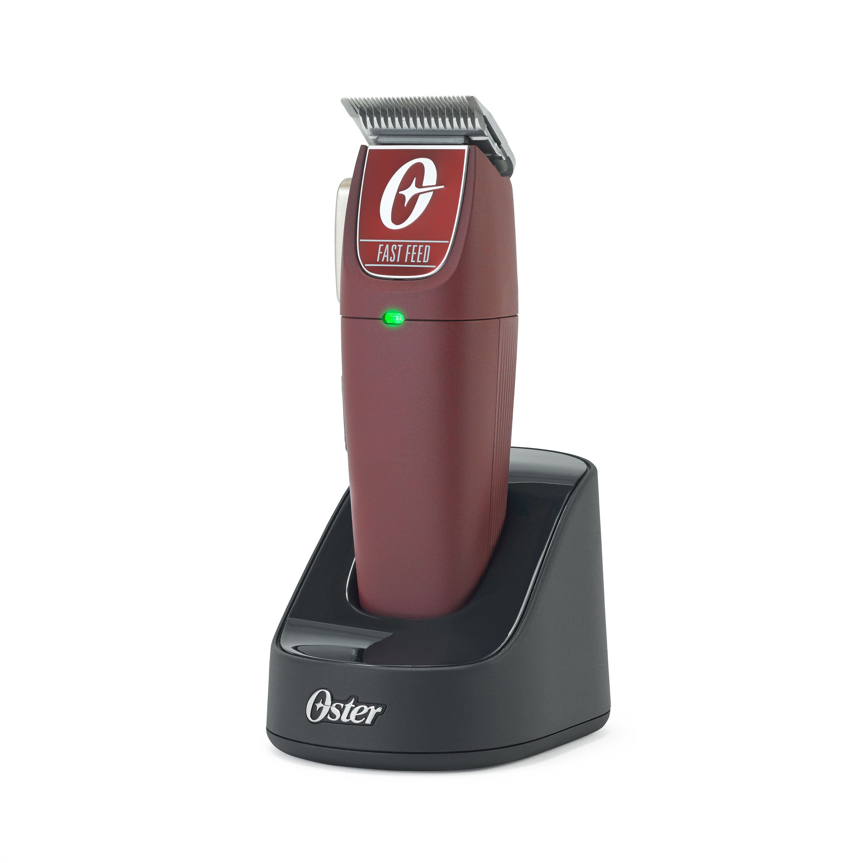 Oster® Professional Fast Feed® Cordless Clippers, Burgundy Oster Pro