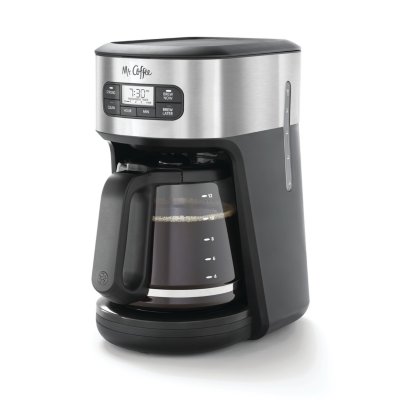 Best Buy: Mr. Coffee 10-Cup Coffee Maker with Thermal Carafe  Stainless-Steel/Black 2133734