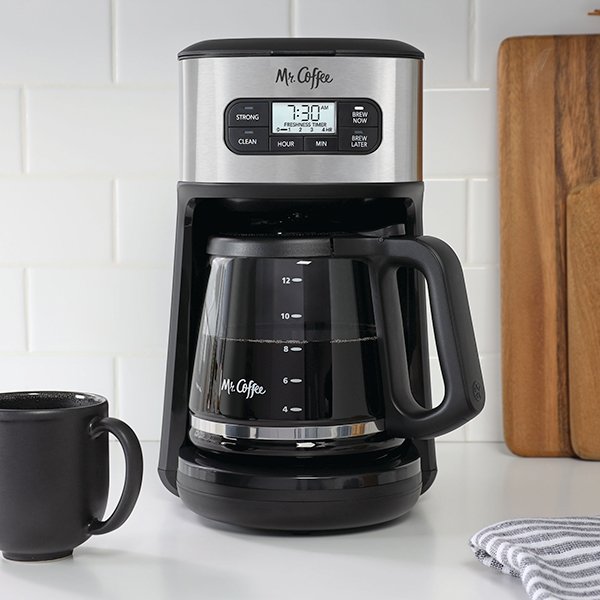 Mr. Coffee® Programmable 12-Cup Coffee Maker - Black, 1 ct - Harris Teeter