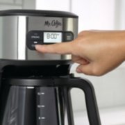 coffee maker being turned on image number 6