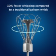 30% faster whipping compared to a traditional balloon whisk image number 3