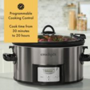 programmable cooking control cook time from 30 minutes to 20 hours slow cooker image number 4