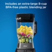 includes an extra large 8 cup BPA free plastic blending jar image number 4