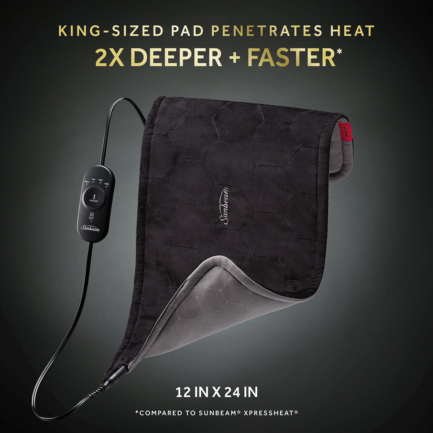 Sunbeam therapeutic heated mattress pad manual best sale