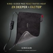 King sized pad penetrates heat 2 x deeper and faster image number 2