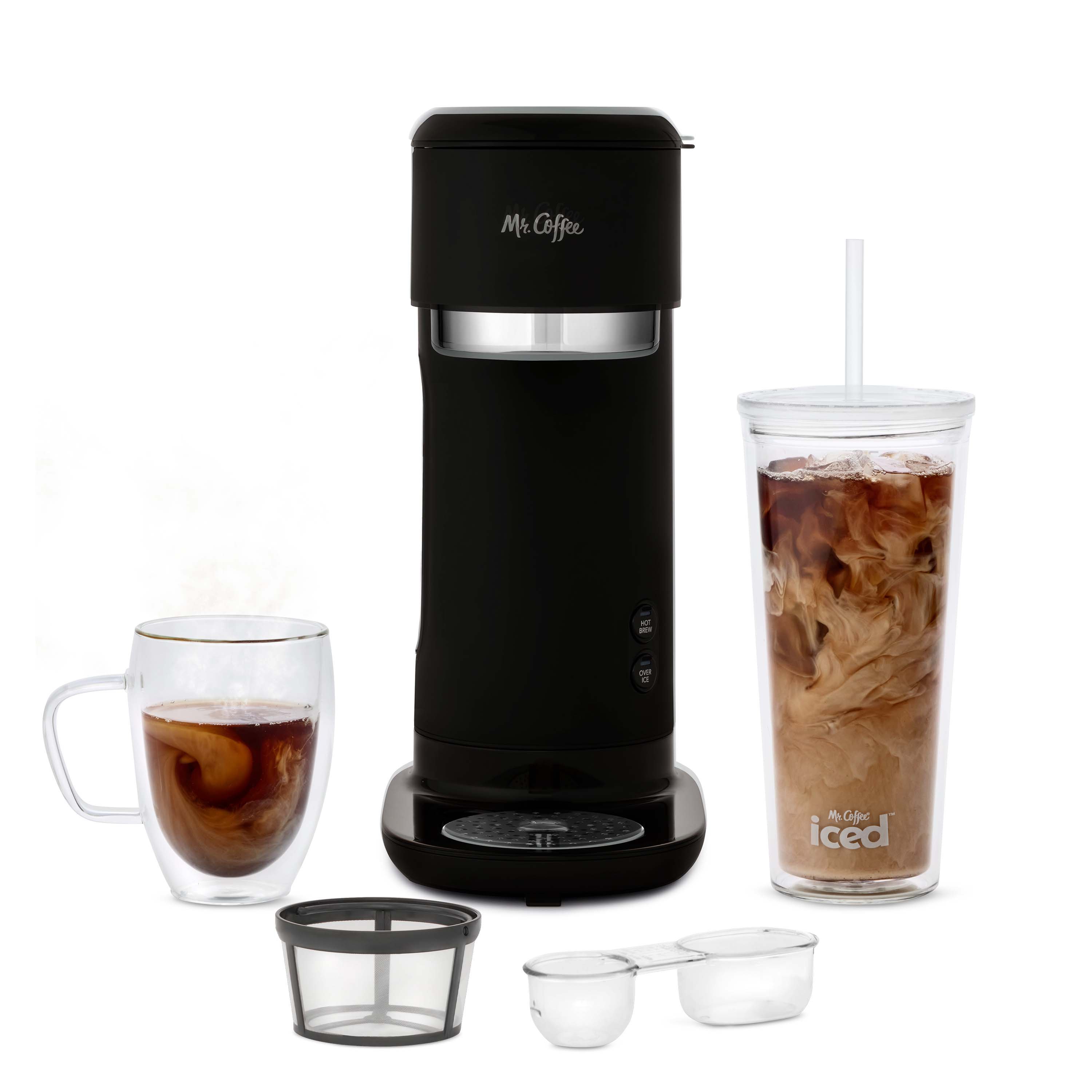 Mainstays Single Serve Coffee Maker For K-cup Capsule & Ground Coffee Dual  Brew