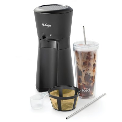 Coffee Iced Tea Maker 3 Quart with Brew Strength Selector Mr Blue 