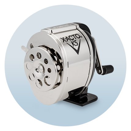 x acto ks manual vacuum mount pencil sharpener