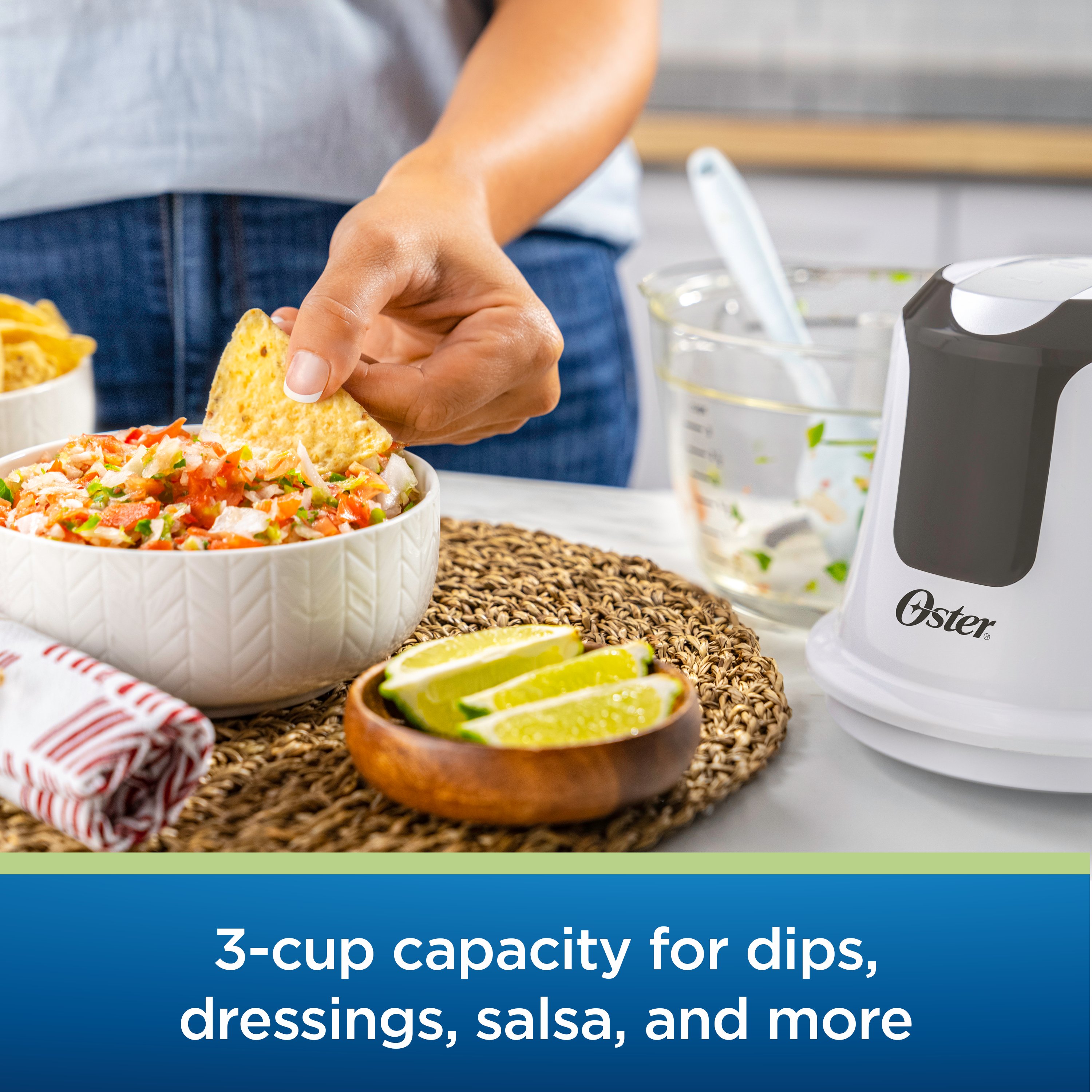 Quick Chop Powered Herbs,Veggie Chopper And Salsa Maker