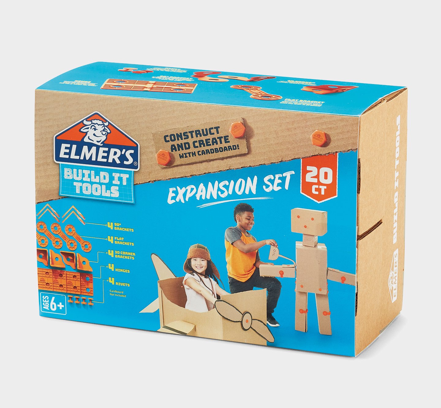 How to Join the Elmer's Glue Crew + Build Your Own Recycling Bin & Donate  School Supplies #BagItForward