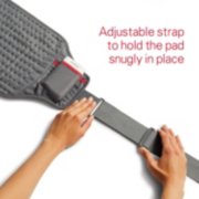 adjustable strap to hold the pad snugly in place image number 5