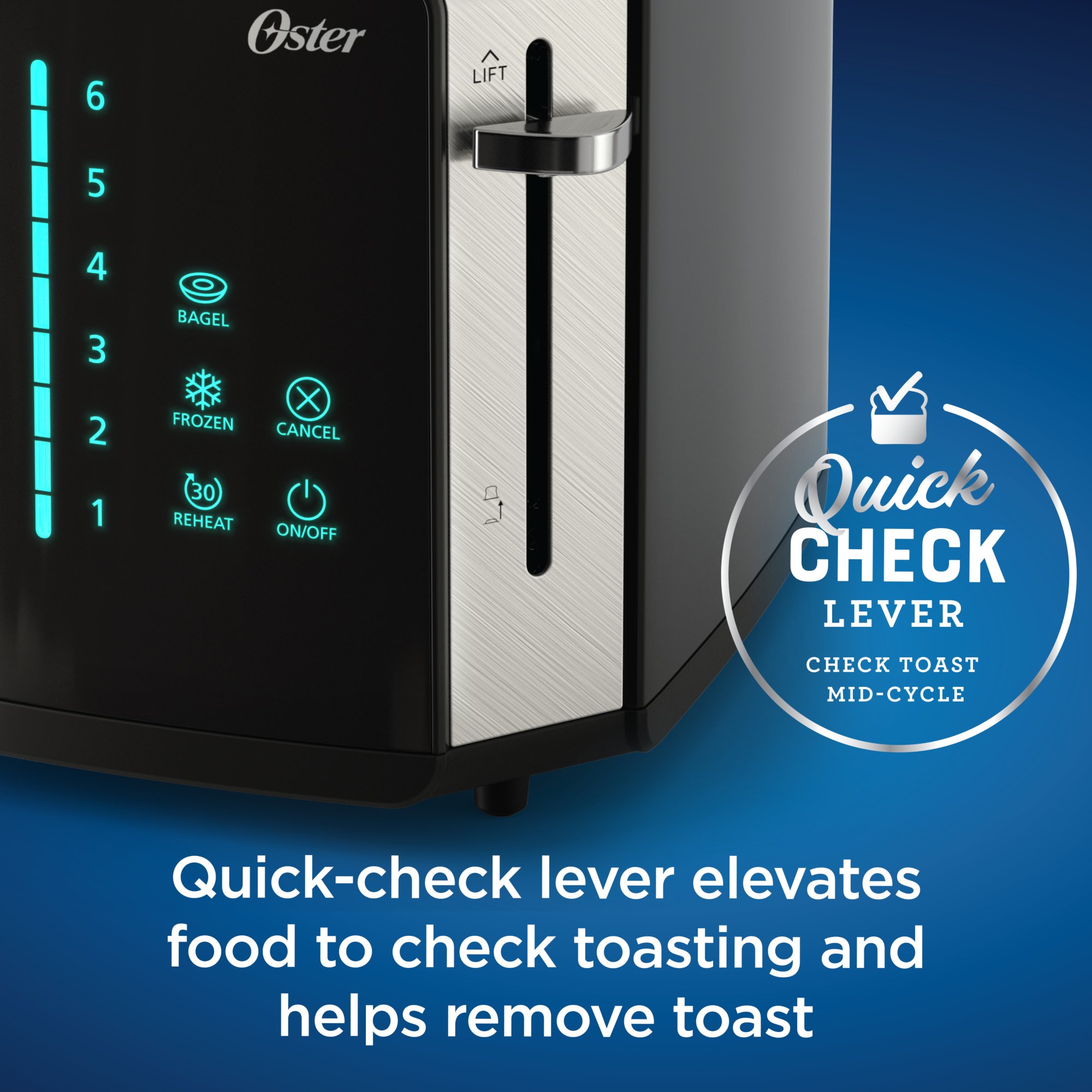 Oster 2 Slice Touchscreen Toaster Oster