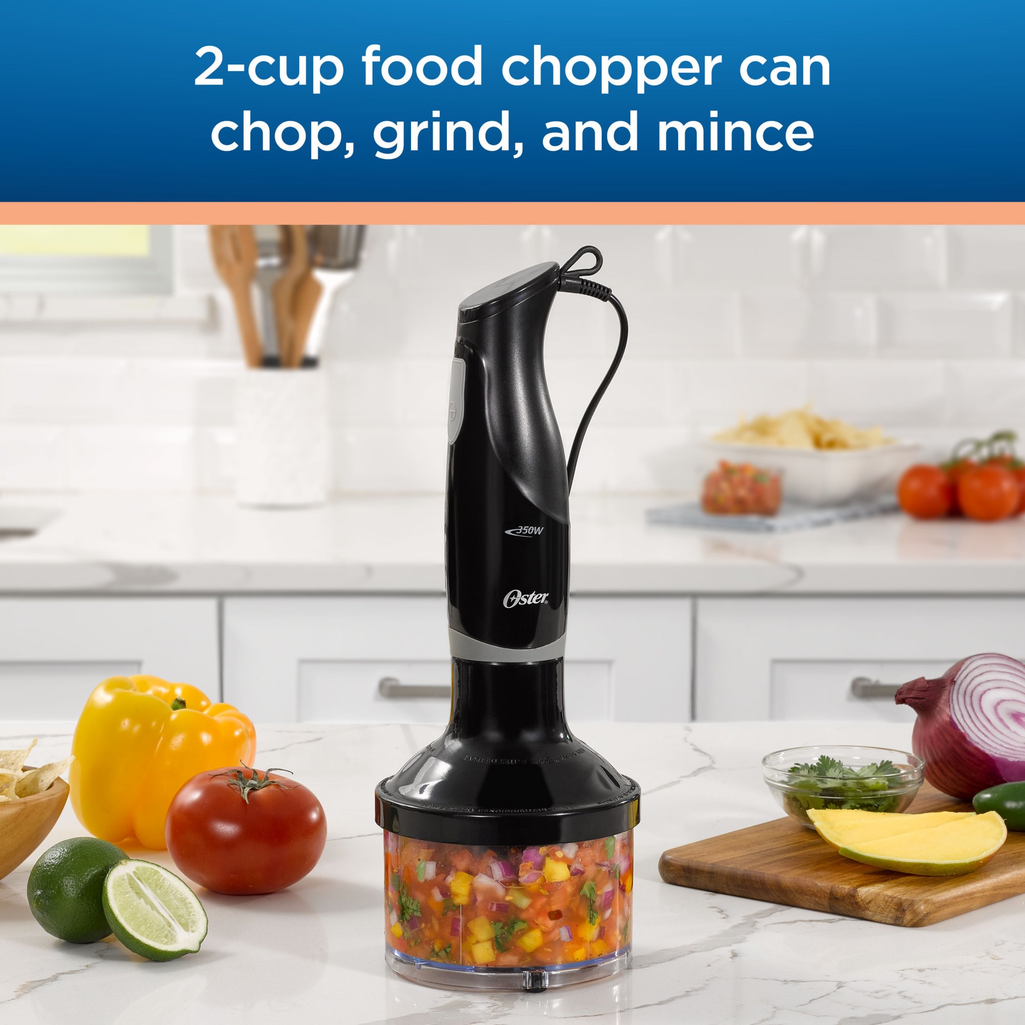 Food Chopper 2L Powerful Manual Food Chopper with Water Filter