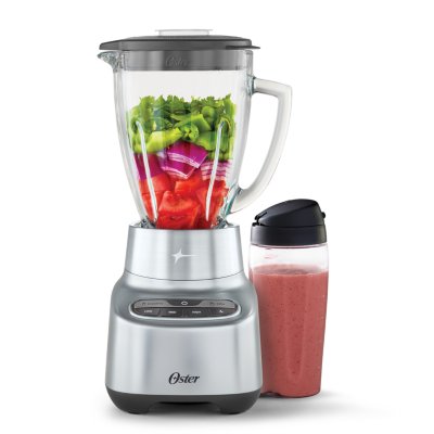 Oster® 2-in-1 Blender System with Blend-n-Go™ Cup and 6-Cup Boroclass® Jar