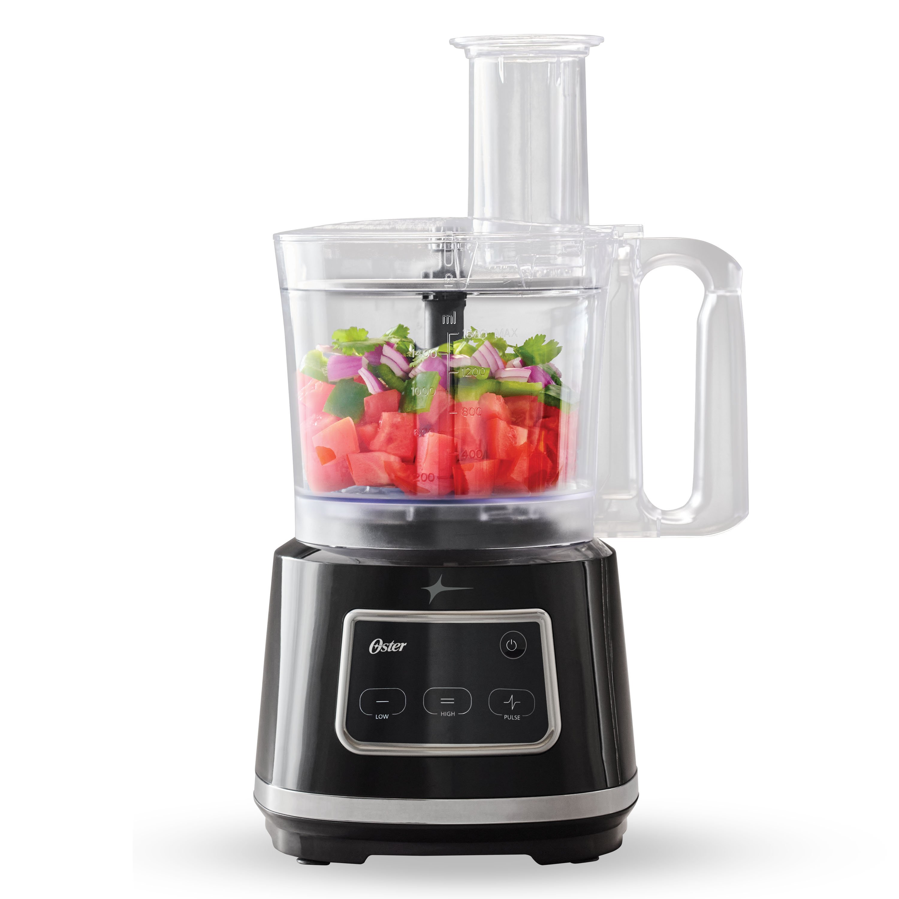 Oster 10-Cup Food Processor with 5-in-1 Versatile Attachments