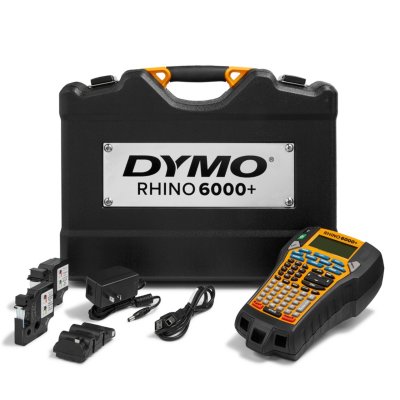 DYMO Rhino™ 6000+ étiqueteuse industrielle avec sa malette