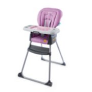 berry colored high chair image number 1