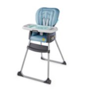 blue high chair image number 1
