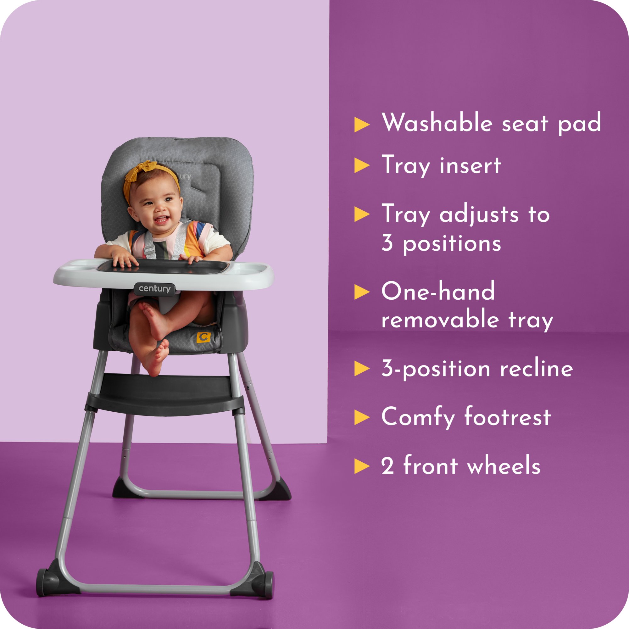 If already have a high chair, but the footrest isn't there, check out