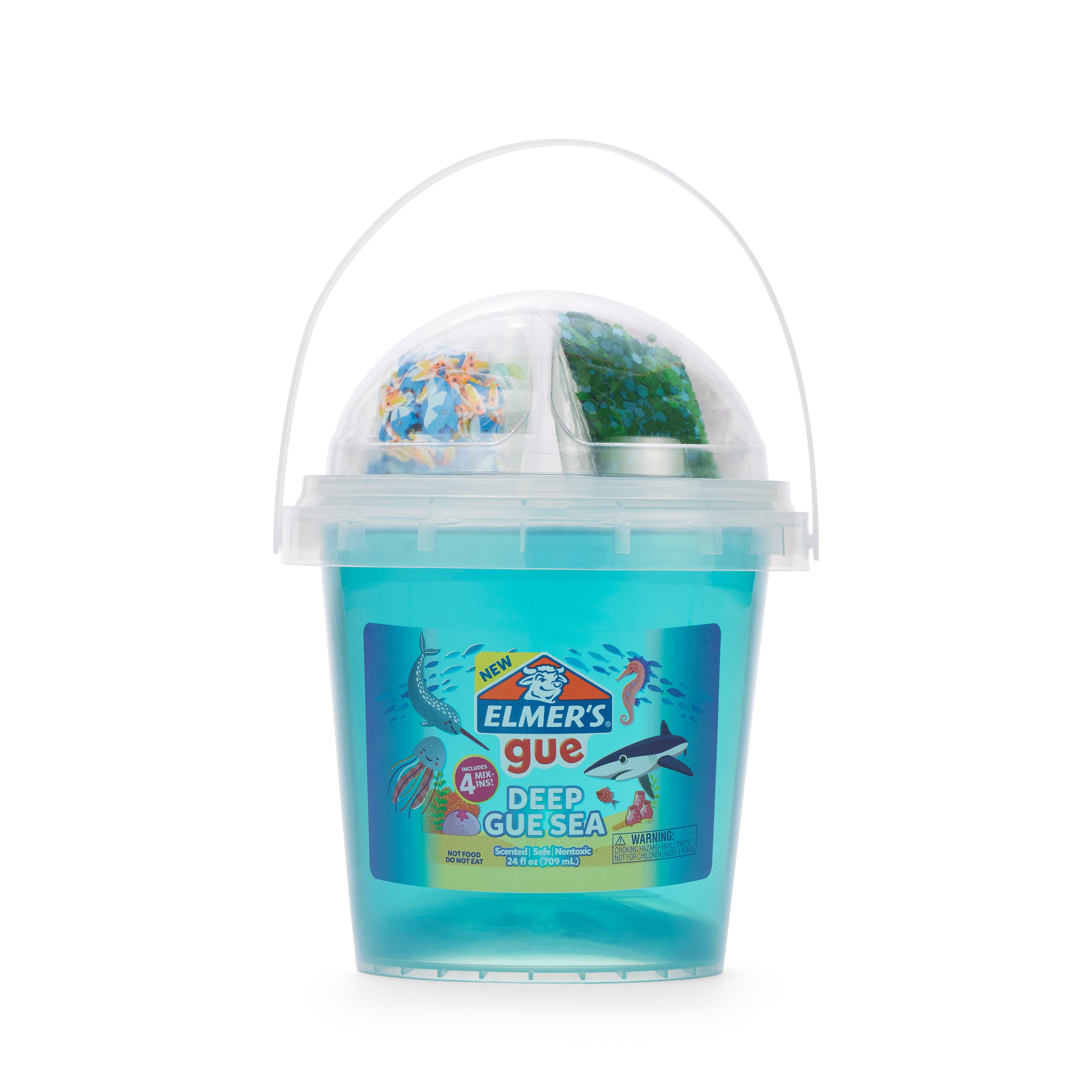 Elmer's Gue Pre-Made Slime Bucket 3lb W/Mix-Ins-Space Adventure