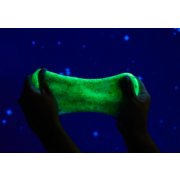 playing with glow in the dark slime image number 2