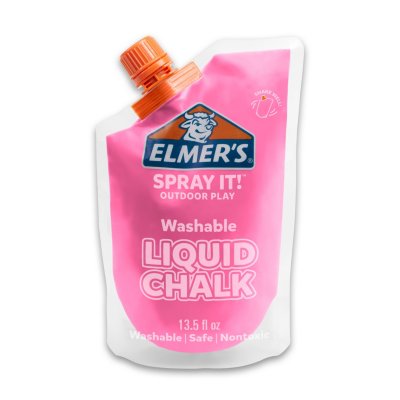 Elmer's Spray It! Outdoor Play Washable Liquid Chalk Refill Pouch