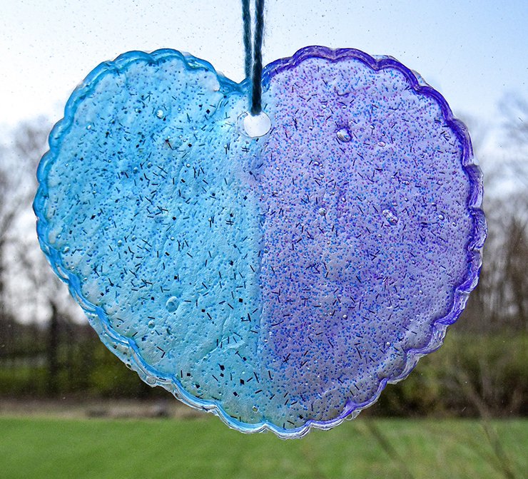 sun catcher project at home activity