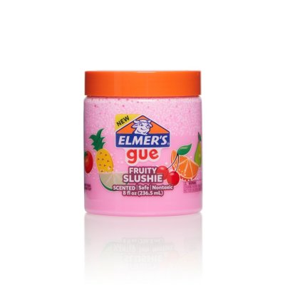 Elmer's Gue Premade Slime, Candy Blast Scented Edition, 8 oz. is halal  suitable
