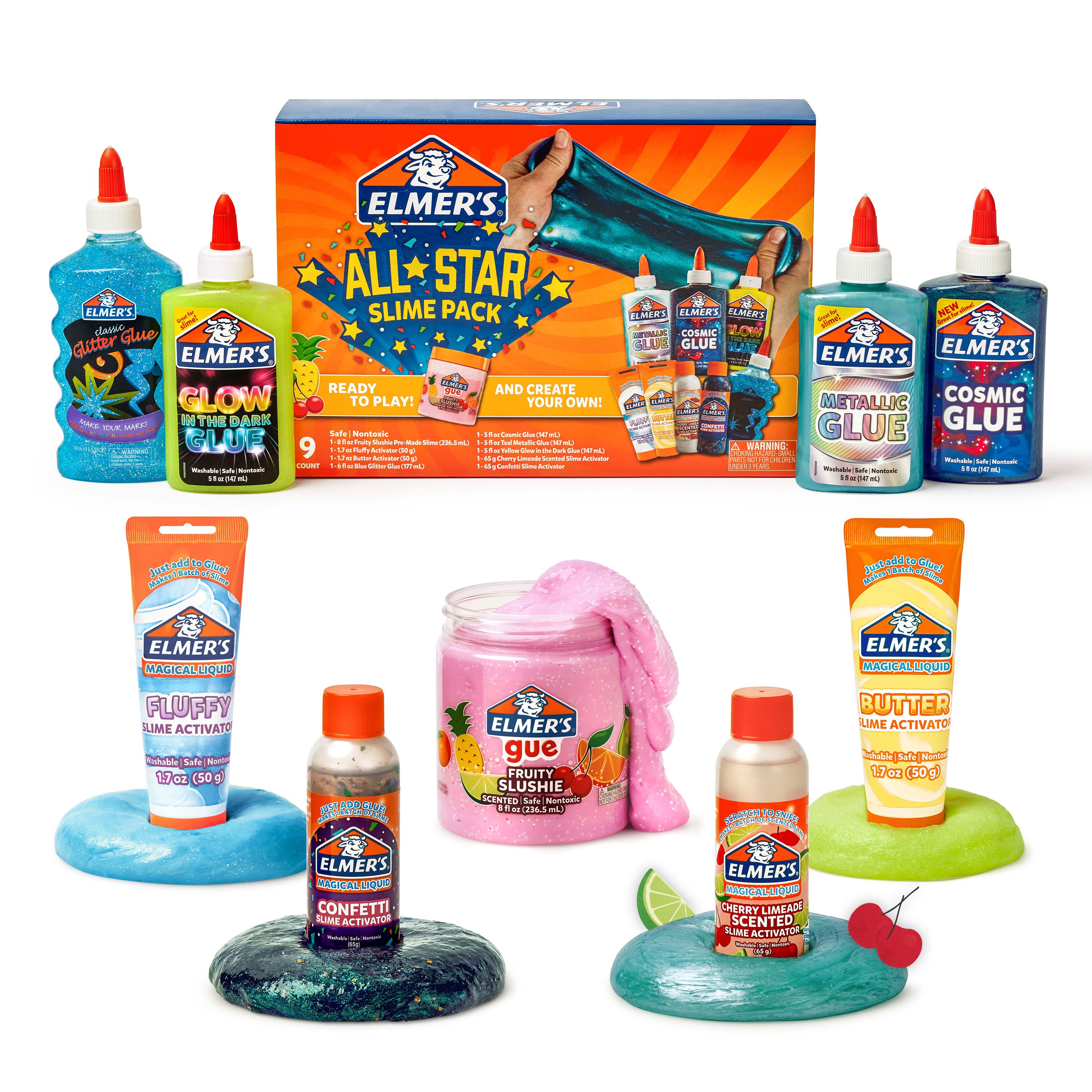 Elmer's slime kits just became more central and are now available from  Eduline in Birkirkara 🤩 What are you waiting for? Grab yours until stocks  last, By NJA Trading Malta
