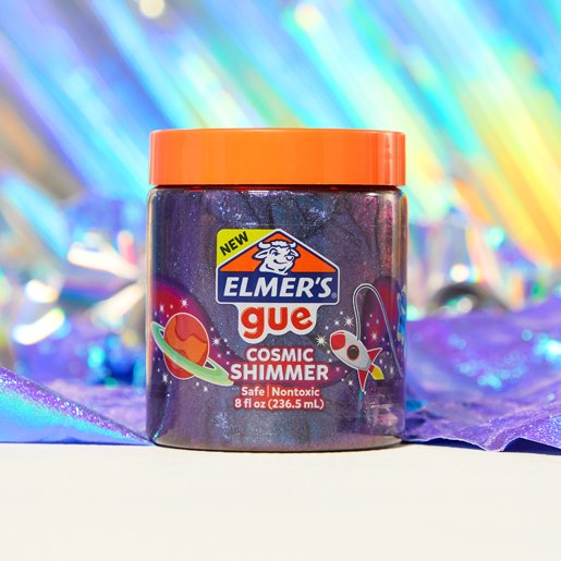 Unscented nontoxic glitter slime