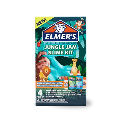 Elmer's Mega Slime Kit, Five 5 oz Glues, 8.75 oz and 2.3 oz