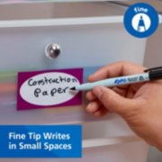 wet erase markers fine tip writes in small spaces image number 4