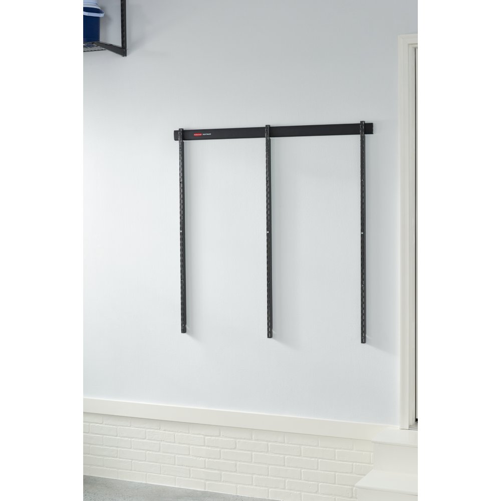 Rubbermaid 1784416 Hang Rail FastTrack 2.3 W X 7 ft. D Silver