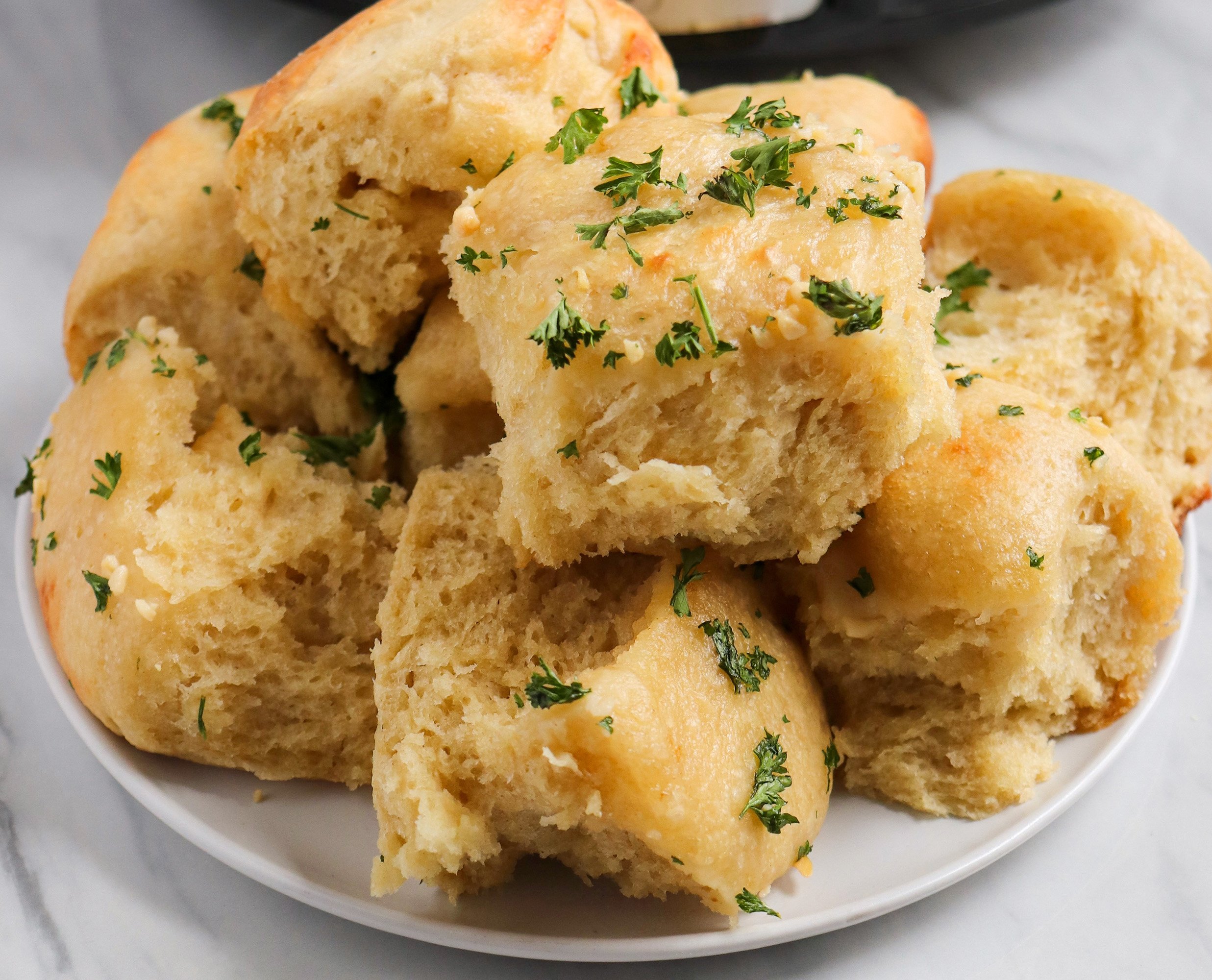 Garlic Butter Dinner Rolls Slow Cooker Recipe 6288