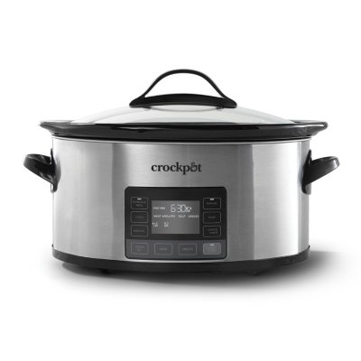 Best Buy: Crock-Pot Cook & Carry Programmable 6-Quart Slow Cooker Matte  Black 2125185