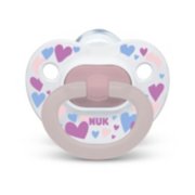 puller pacifier with hearts design front view image number 10