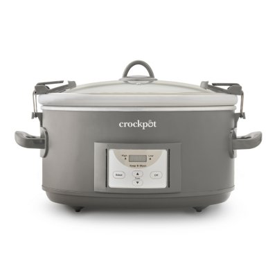 Crock-pot Crockpot 7-Quart Programmable Slow Cooker with Locking Lid and  Little Dipper Food Warmer & Reviews