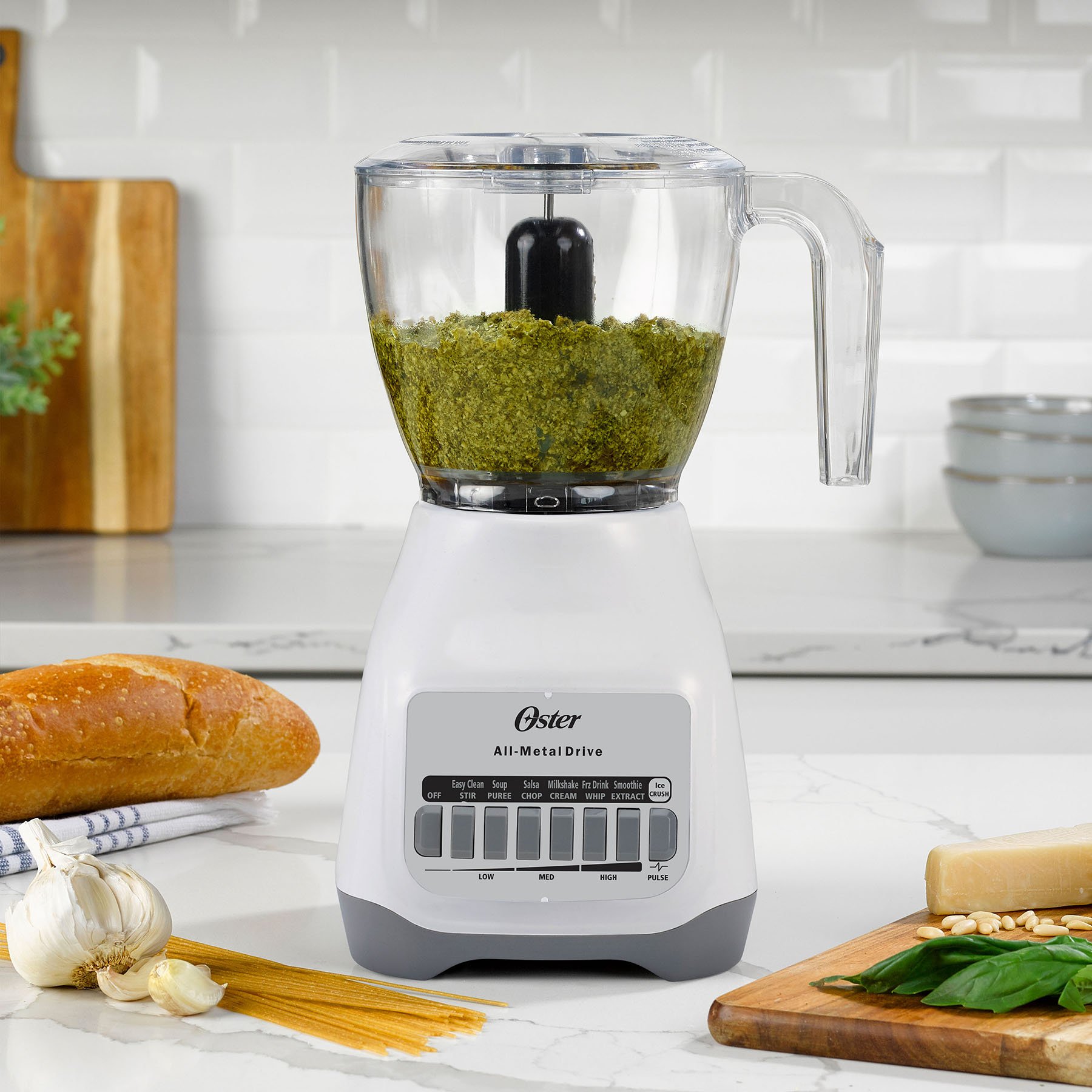 Oster® Classic 2-in-1 Kitchen System Blender and Food Processor