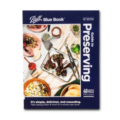 Ball® Blue Book Guide to Preserving 38th Edition, Recipe Book
