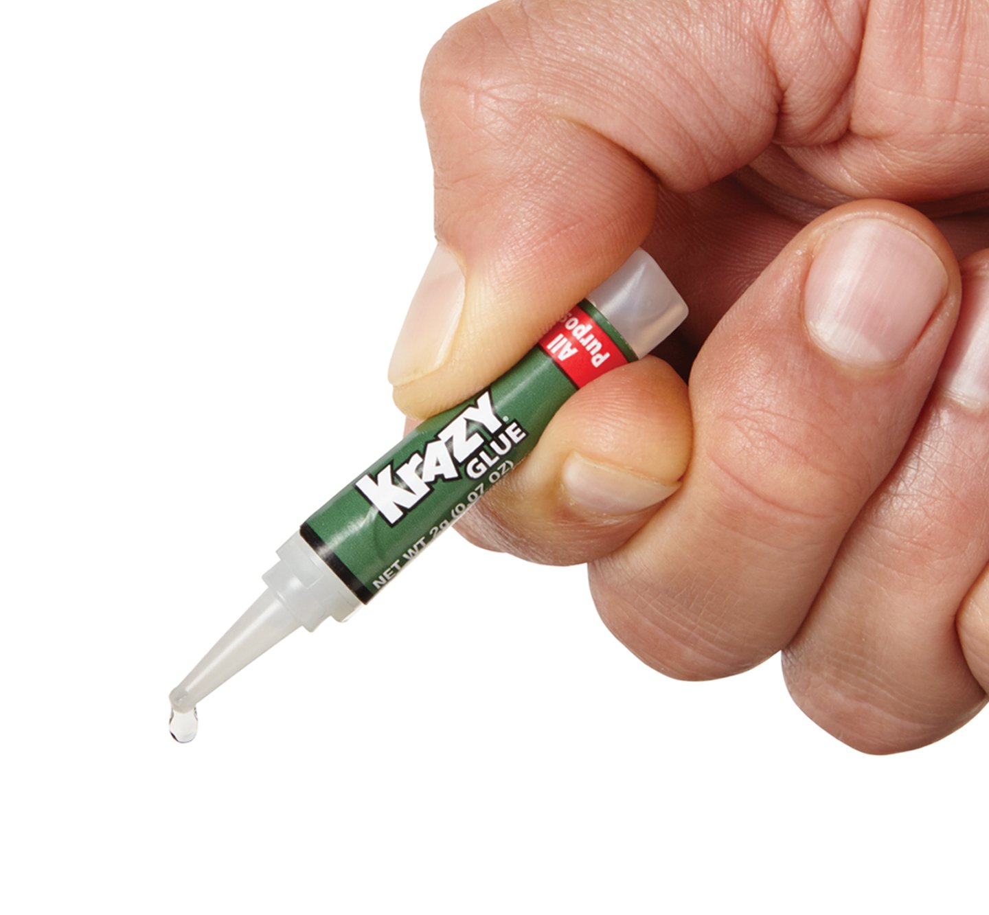 Krazy Glue Original Adhesive - Super Glue - Precision Tip - Multi-Purpose One Drop Applicator (12)