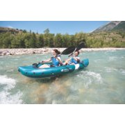 2 person inflatable kayak tahaa kit teal image number 2