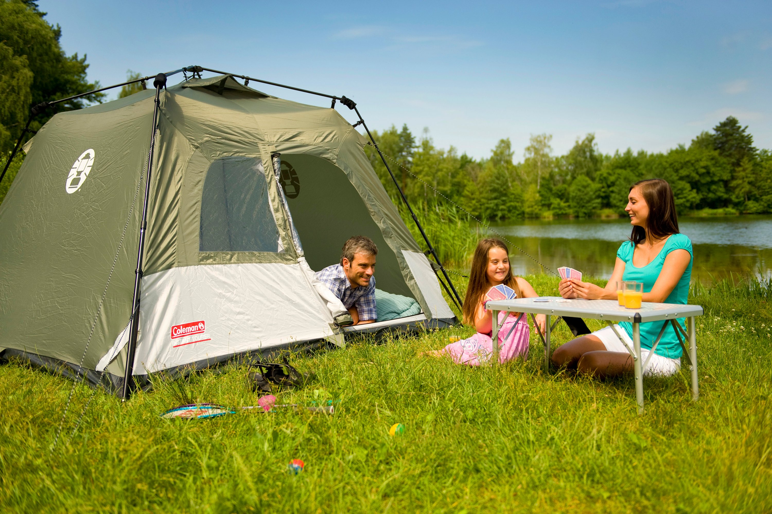 Coleman instant outlet 4 man tent